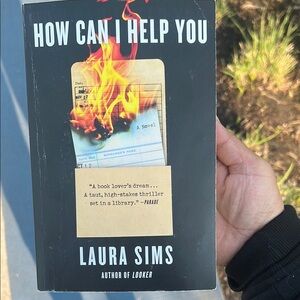 Dramatic Black and Orange Book Cover with Fiery Imagery